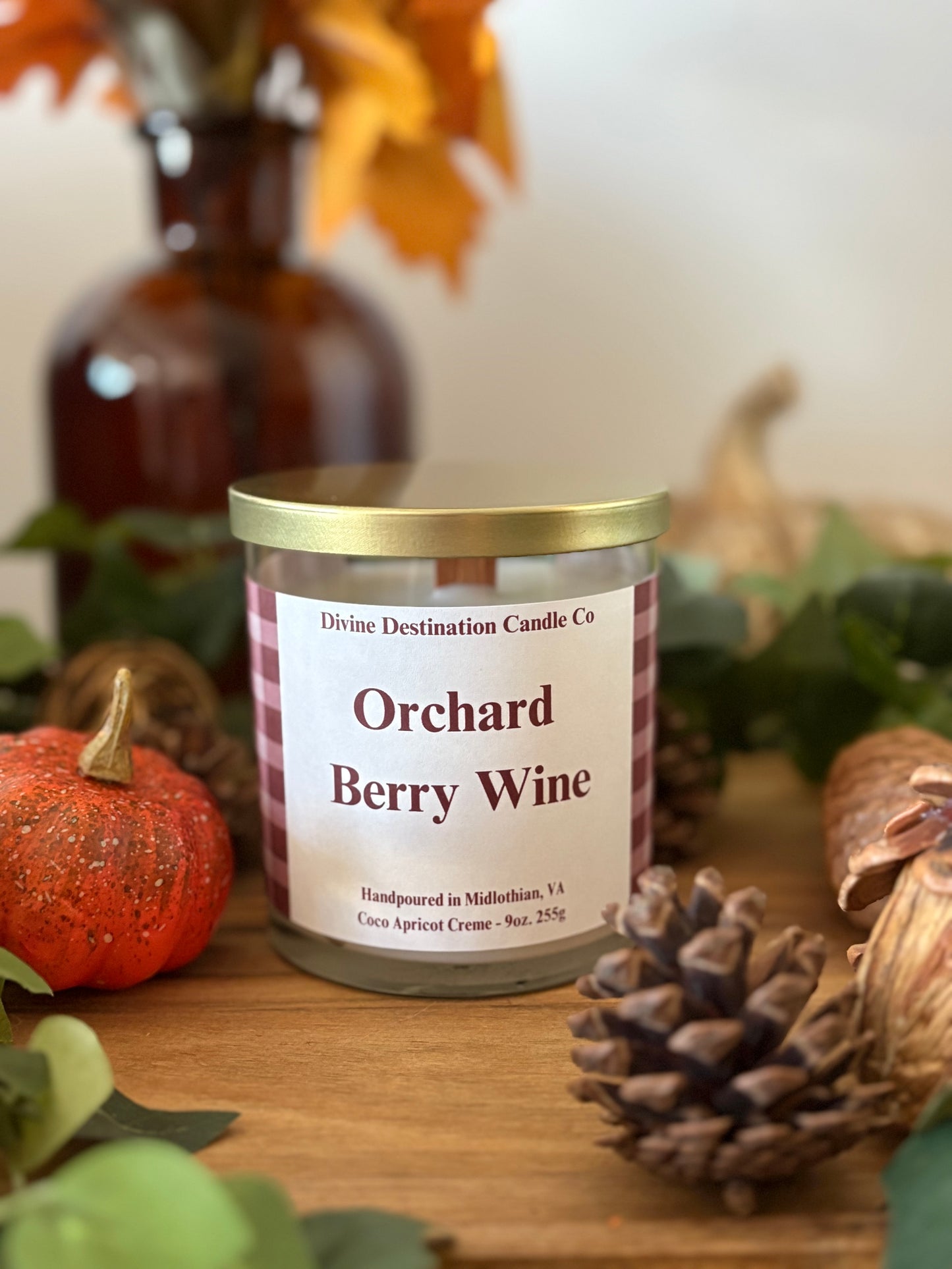 Orchard Berry Wine 9 oz Candle