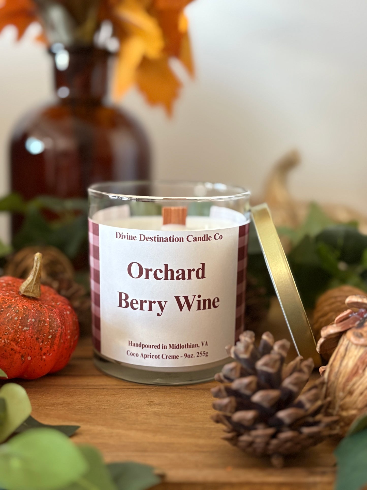 Orchard Berry Wine 9 oz Candle